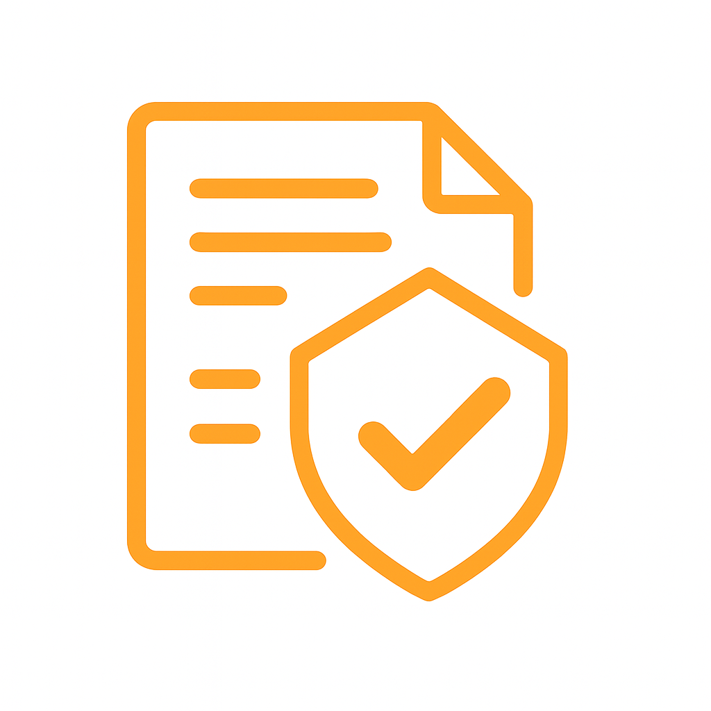 Compliance and documentation icon